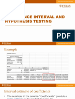 1-2 - Confidence Interval and Hypothesis Testing