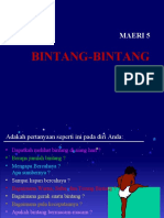 MATERI 5 Bintang-Bintang