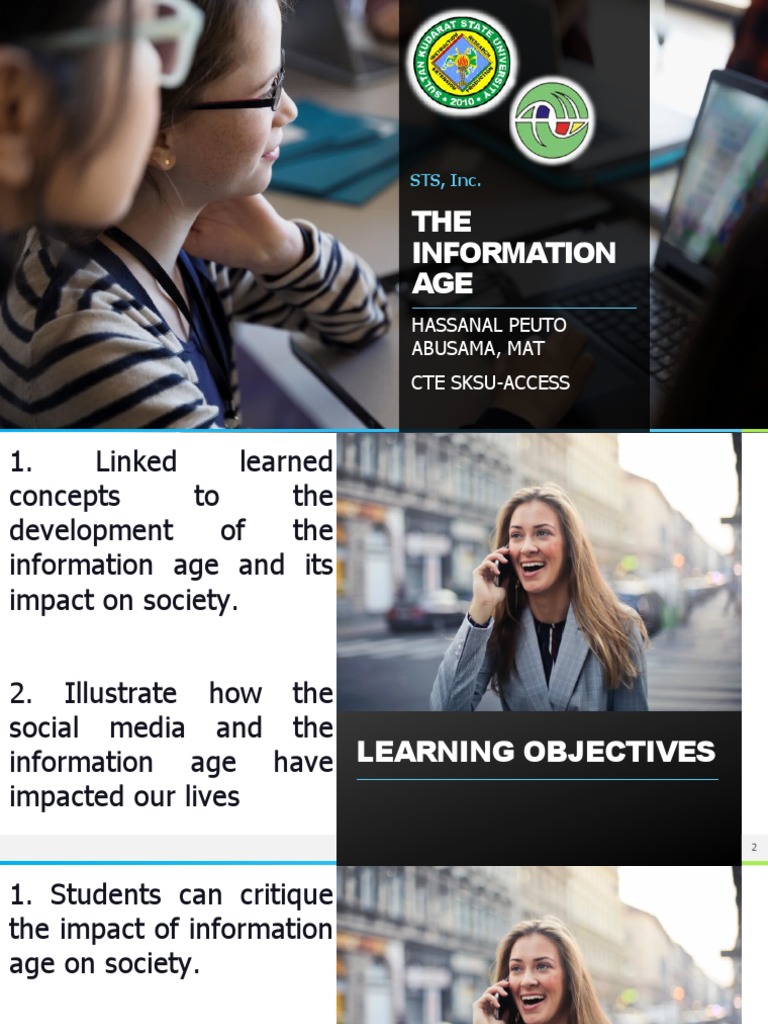 Impact of the Information Age on Society | PDF | Information | Internet