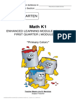 Kindergarten Math Module