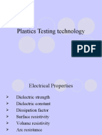 Plastics Testing Electrical Properties