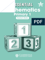 Essential Mathematics Primary 1 Teachers Guide 9789988897338