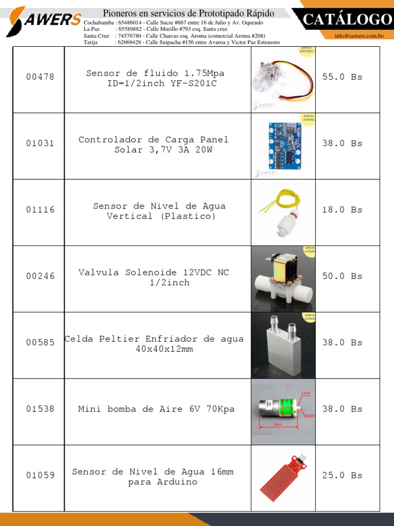 Mini Bomba de Agua Sumergible 5V 1.5W 1.3L/min