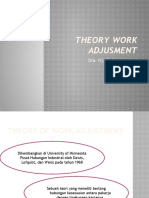 Teori Work Adjusment
