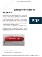 Create Your Personalized Pocket Knife - Victorinox México