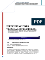 1.00. Especificaciones Tecnicas Estructuras