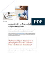 Accountability Vs Responsibility in Project Management - Adobe Workfront