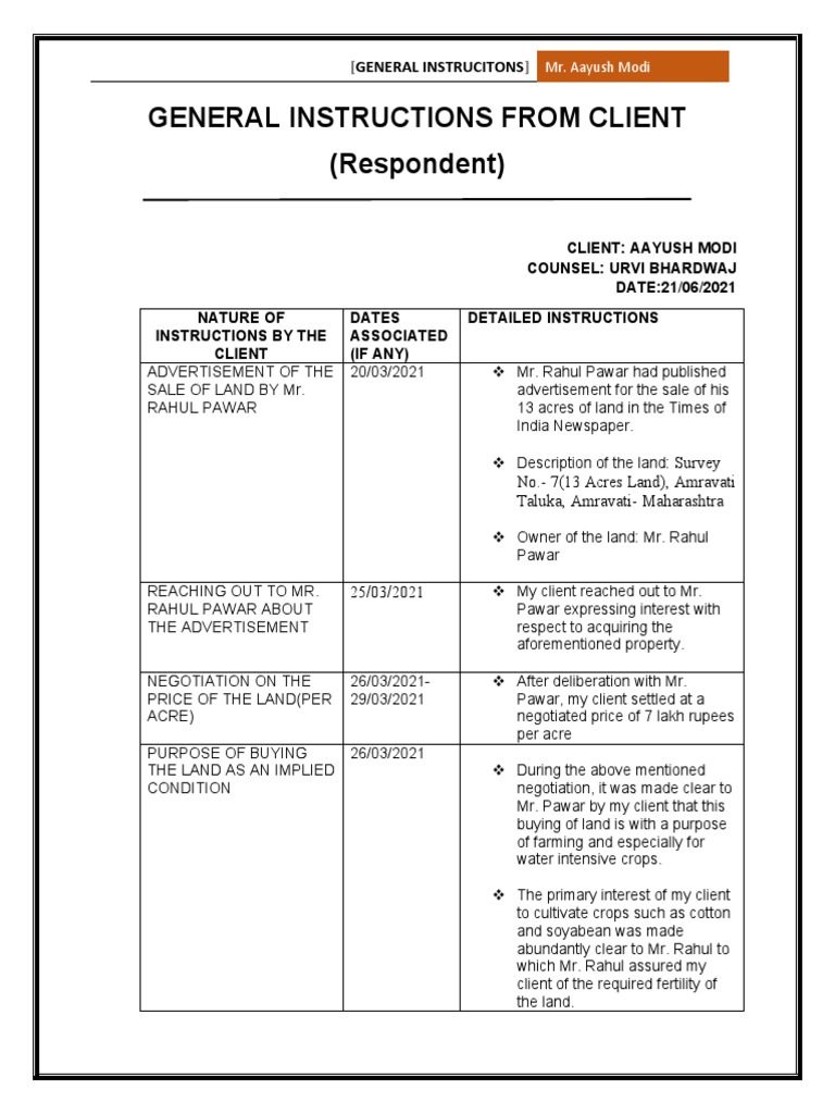Land Purchase Dispute: Misrepresentation Issues | PDF | Civil Law ...