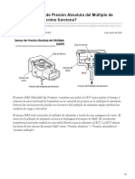 Es El Sensor de Presión Absoluta Del Múltiple de Admisión MAP y Cómo Funciona