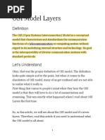 OSI Model Layers