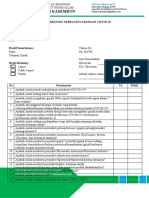 Form Skrining Sebelum Vaksinasi Covid19