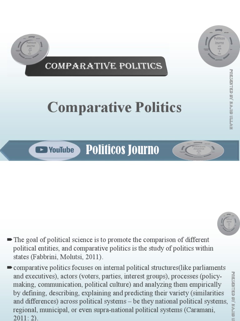 Introduction To Comparative Politics PDF System Leadership