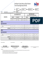 School Form 6 Summarized Report of Learner Status As of End of Semester and School Year For Senior High School (SF6-SHS)