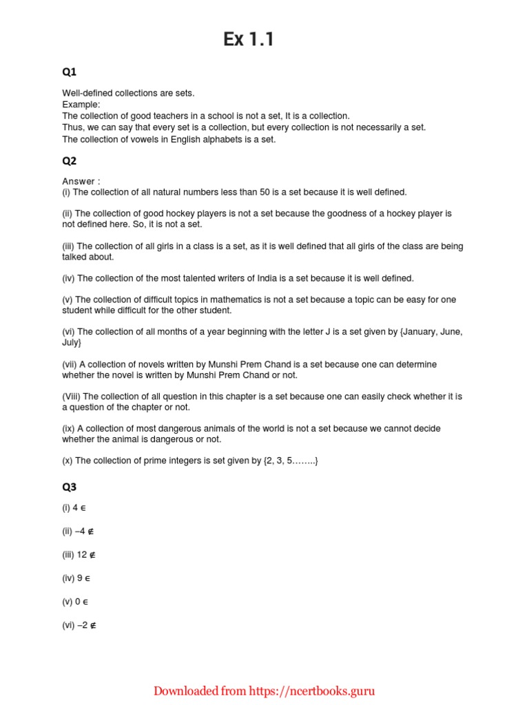 Understanding Sets and Collections | PDF | Mathematics