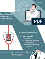 Benefits and Shortages of Telemedicine