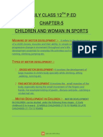 8julyclass12 P. ED Chapter-5 CHI Ldrenandwomani Nsports: Eani Ngofmotordevelopment