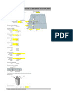 Plantilla de Excel de Predimensionamiento de Columnas de Concreto