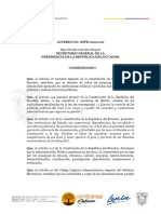 Almacenamiento y Certificacion de Documentos Institucionales Firmados Electronicamente SG