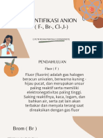 IDENTIFIKASI ION HALOGEN