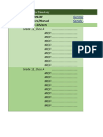 MLESF Summary Matrix Form SHS V3.1