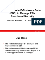 Using Oracle E-Business Suite (EBS) To Manage EPM Functional Security