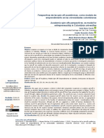 Perspectivas de Las Spin-Off Académicas, Como Modelo de Emprendimiento en Las Universidades Colombianas