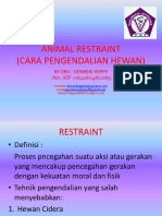 Animal Restrain Cara Pengendalian Hewan - Compress