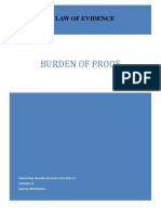 Burden of Proof PDF