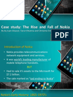 Case Study: The Rise and Fall of Nokia: by by Juan Alcacer, Tarun Khanna and Christine Snively