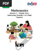 Module 1 For Grade 1 Week 1 | PDF | Worksheet | Numbers