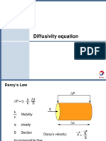 Diffusivity Equation: - W.T.A. Training Course 1 - 2 Equations