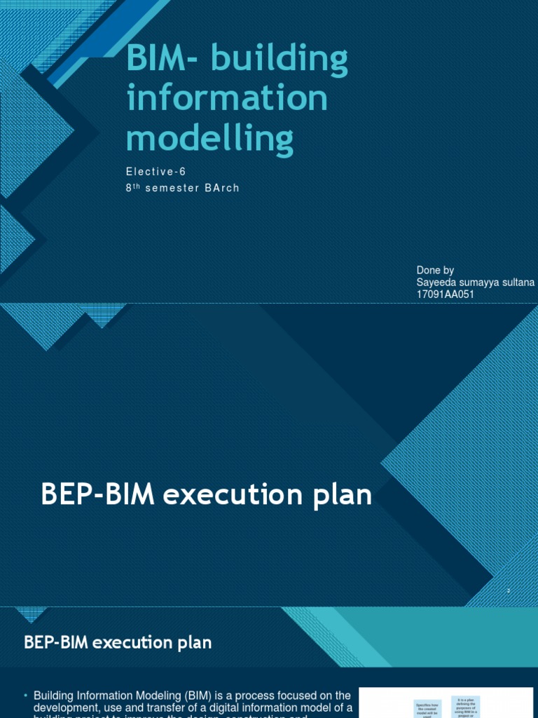 BIM Execution Plan Overview | PDF | Building Information Modeling ...