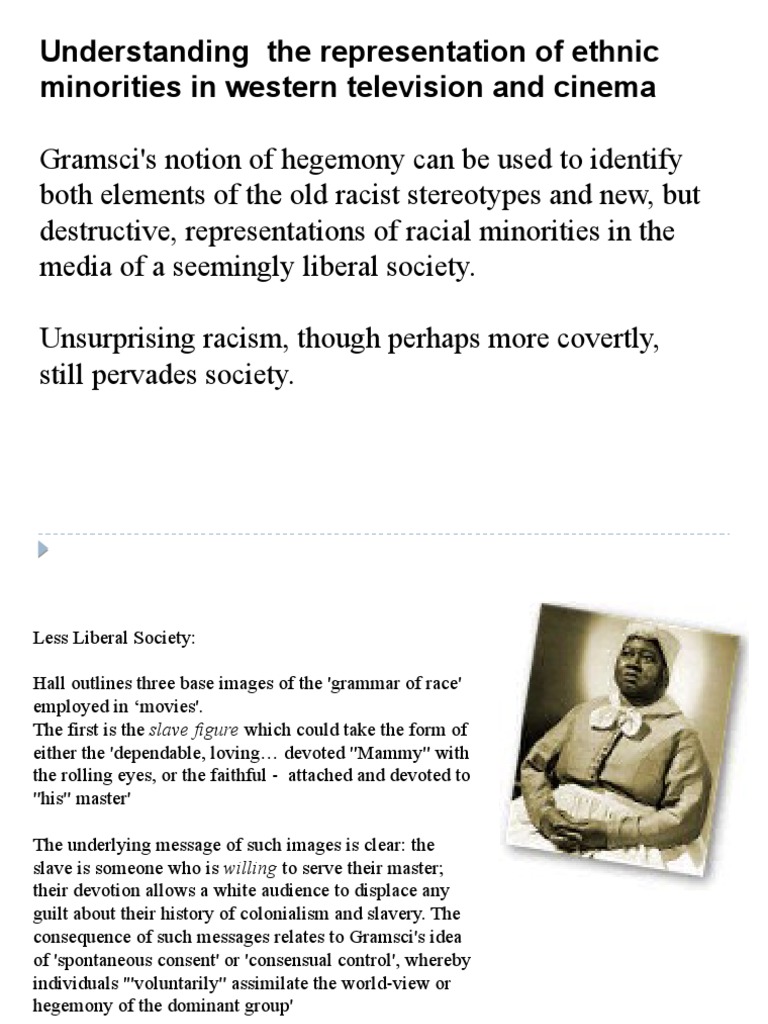 Representation of Hegemony by Media | PDF | Racism | Discrimination ...