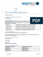 Socketmodem Cell Lte Cat 4 Embedded Cellular Modems: Product Change Notification