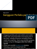 Gangguan Perilaku Pada Anak