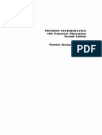 PENSION MATHEMATICS With Numerical Illustration