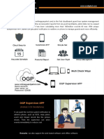Software: OGP Supervisor APP