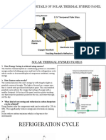 Constructional Details of Solar Thermal Hybrid Panel