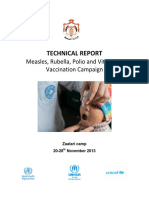 Technical Report: Measles, Rubella, Polio and Vitamin A Vaccination Campaign