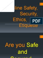 Online Safety, Security, Ethics and Etiquette Guide