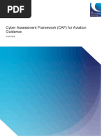 CAP1850 - Cyber Assessment Framework (CAF) For Aviation Guidance