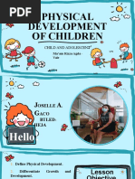 Physical Development of Children: Child and Adolescent