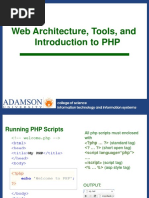 Lesson 2 - PHP Variables