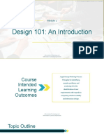 Design 101: An Introduction: Information Technology and Information Systems Department