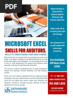 2021-Excel Skills For Auditors