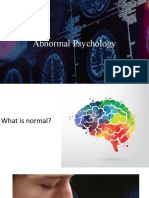 Abnormal Psychology AA