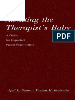 Awaiting The Therapist S Baby A Guide For Expectant Parent Practitioners A Volume in The Personality and Clinical Psychology Series