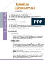 Business Profile For KN Consulting Services