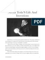 Nicola Tesla S Life and Inventions: Lukas Moroz 16.12.2020