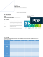 VE021 Personal Goal Setting - Template